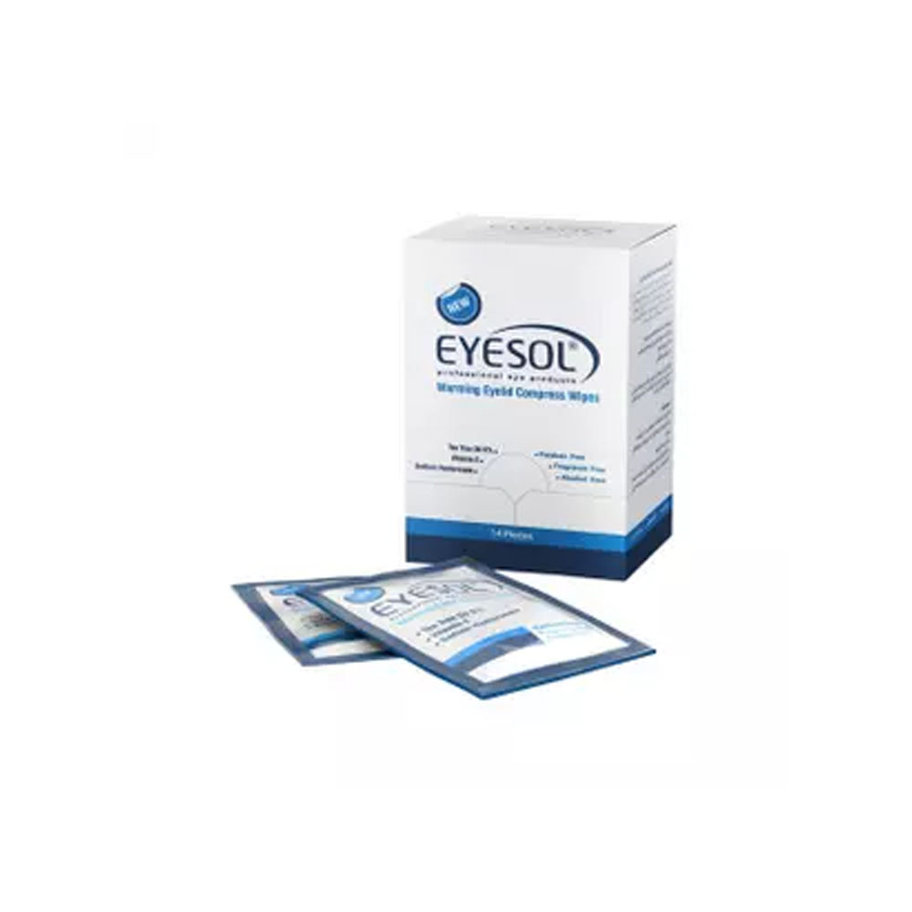 تصویر پد پاک کننده پلک و مژه آیسول ۱۴ عددی